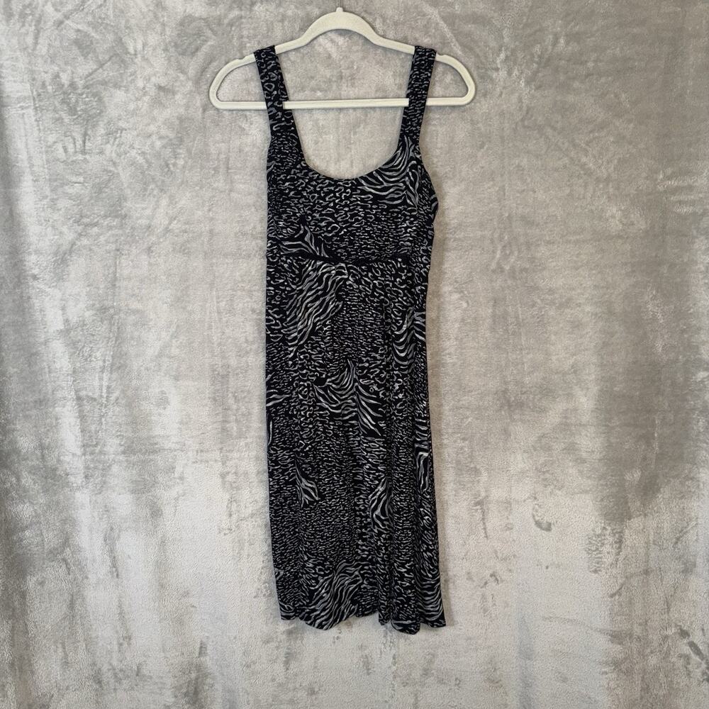 Fresh Produce Animal Print Sun Dress Babydoll Size Med Summer Beach